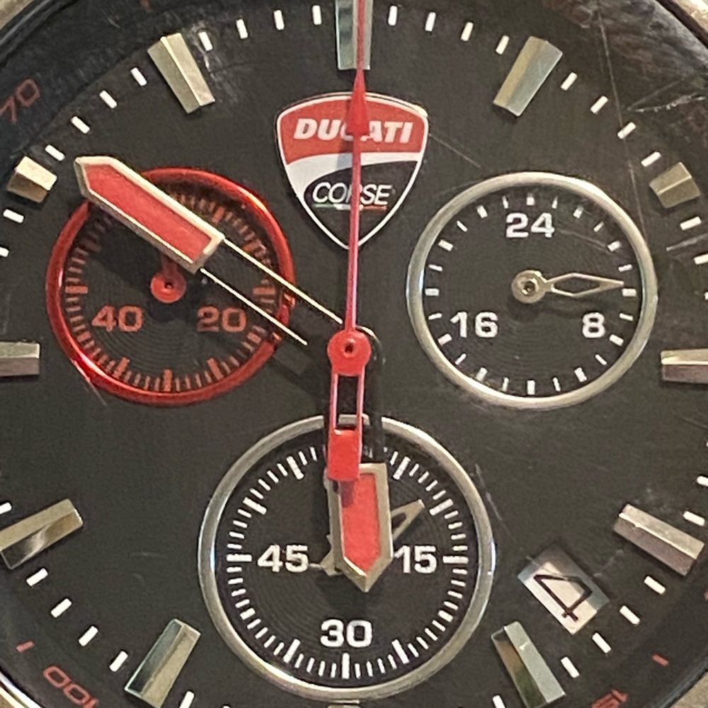 Ducati Corse Motore, Stainless Steel Men's Chronograph Watch - GI20190 used - Picture 10 of 13